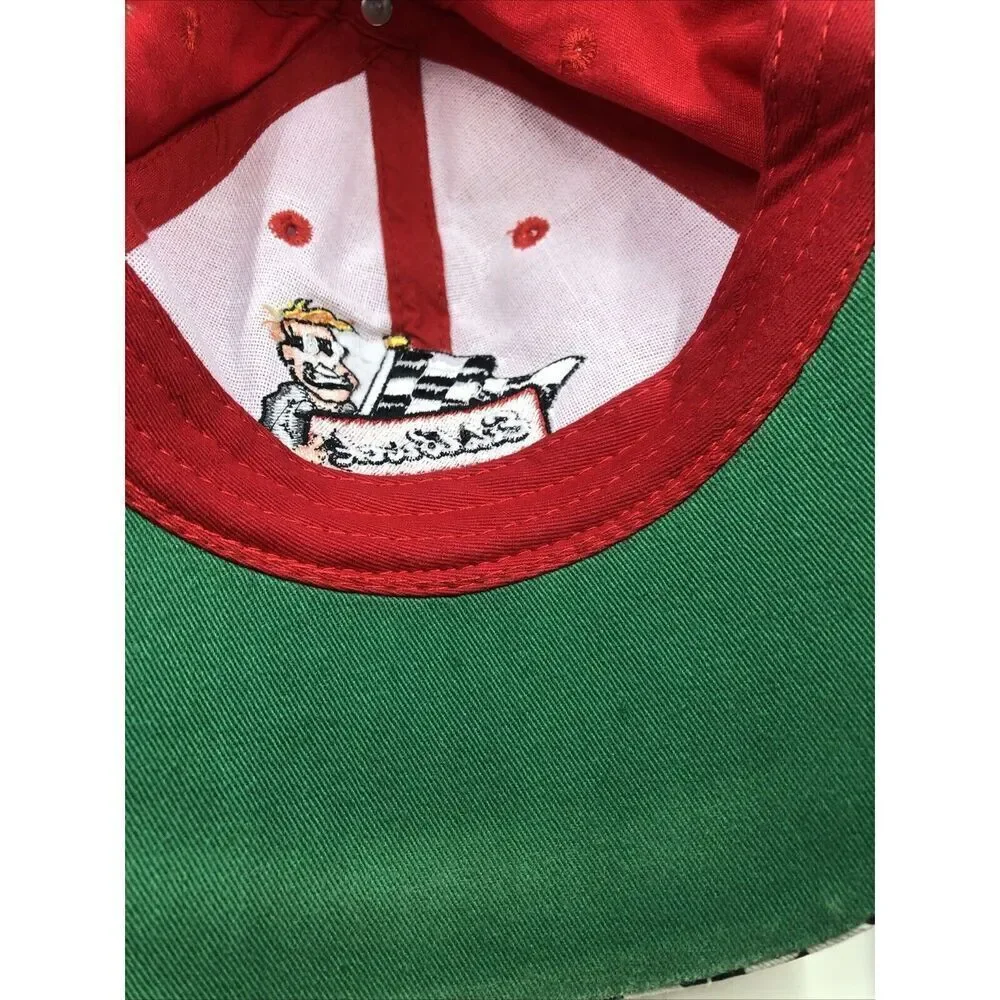 Edelbrock Hot Rod Power Tour Red Baseball Cap Edelbrock Jr. Fun Team Snap back